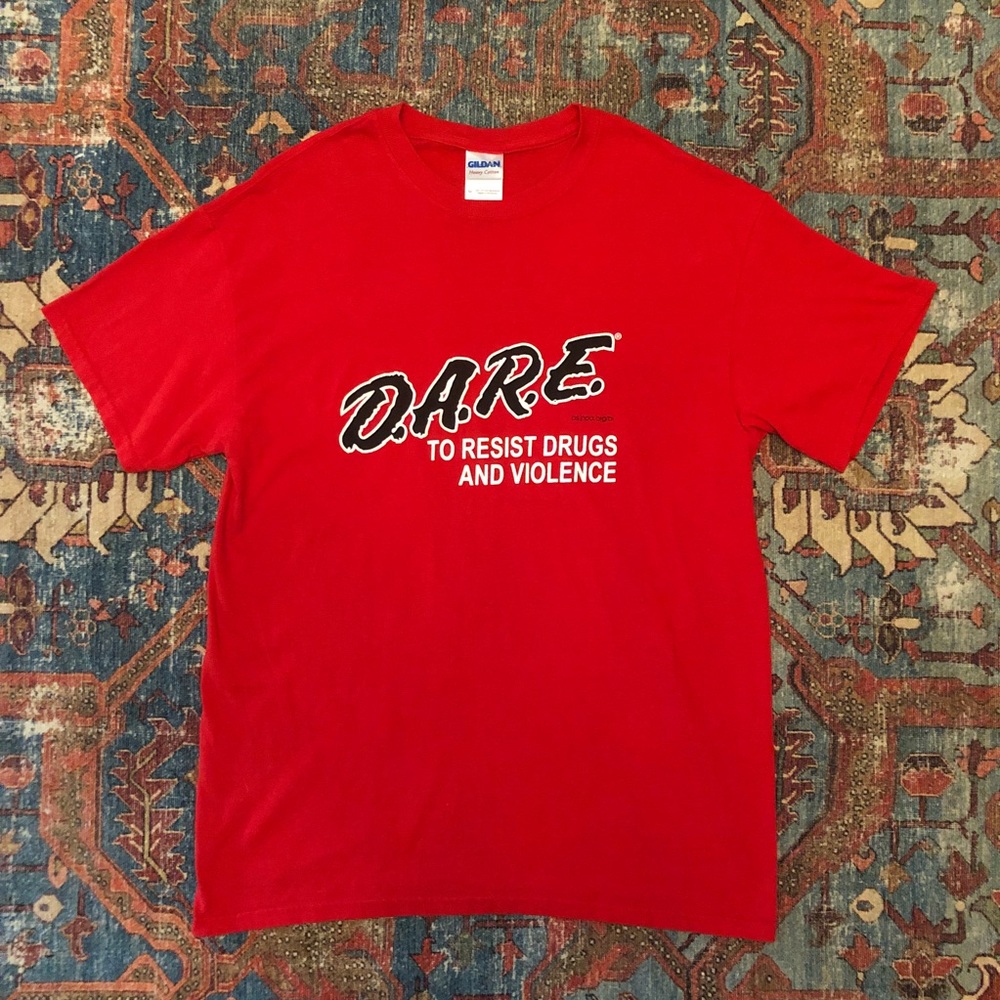 “D.A.R.E” Red T-Shirt